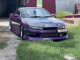1997 Nissan Silvia VI (S14), фиолетовый, 1600000 рублей, вид 2