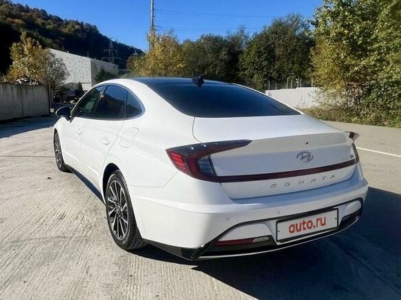 2020 Hyundai Sonata VIII (DN8), белый, 2650000 рублей - вид 6