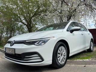 2020 Volkswagen Golf VIII, белый, 1550000 рублей, вид 1