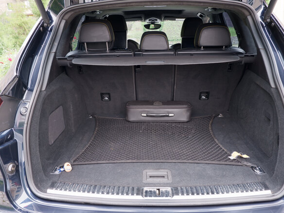2015 Porsche Cayenne Turbo II Рестайлинг (958), синий, 5000000 рублей - вид 9