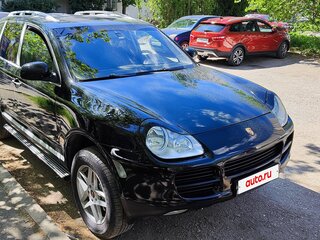 2006 Porsche Cayenne S I (955), чёрный, 1190000 рублей, вид 3