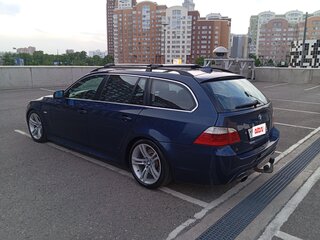 2007 BMW 5 серии 520d V (E60/E61) Рестайлинг, синий, 1100000 рублей, вид 5