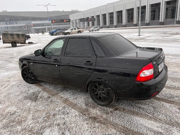 2016 Lada (ВАЗ) Priora I Рестайлинг, чёрный, 720000 рублей - вид 11