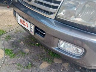 2002 Toyota Land Cruiser 100 Series Рестайлинг 1, чёрный, 1650000 рублей, вид 3