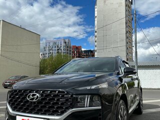 2021 Hyundai Santa Fe IV Рестайлинг, чёрный, 3900000 рублей, вид 2