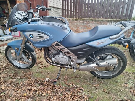 2002 BMW F 650 CS, голубой, 290000 рублей, вид 4