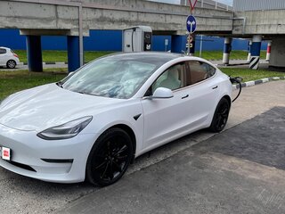 2020 Tesla Model 3 Long Range I, белый, 3800000 рублей, вид 2