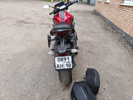 2016 Yamaha MT-07 (FZ-07), красный, 650000 рублей, вид 2