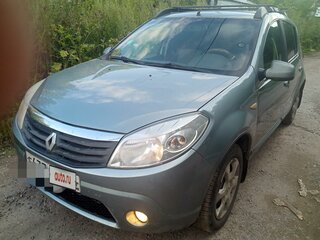 2010 Renault Sandero I, синий, 530000 рублей, вид 2