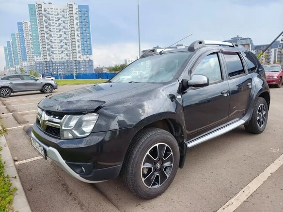 2016 Renault Duster I Рестайлинг, чёрный - вид 3