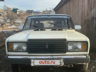 1995 Lada (ВАЗ) 2107, белый, 145000 рублей, вид 1
