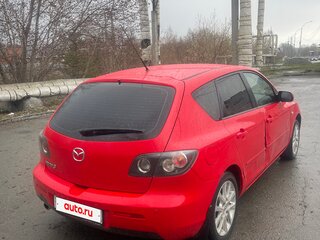 2008 Mazda 3 I (BK) Рестайлинг, красный, 600000 рублей, вид 4