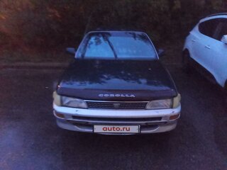 1991 Toyota Corolla VII (E100), чёрный, 360000 рублей, вид 1