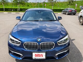 2015 BMW 1 серии 118i II (F20/F21) Рестайлинг, синий, 1400000 рублей, вид 2