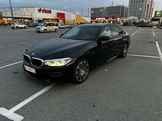 2019 BMW 5 серии 530d xDrive VII (G30/G31/G38), чёрный, 3700000 рублей, вид 1