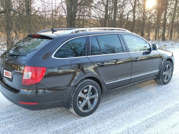 2012 Skoda Superb II, коричневый - вид 9