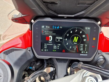2021 Ducati Multistrada V4, красный, 1990000 рублей, вид 4