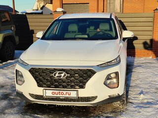 2019 Hyundai Santa Fe IV, белый, 2990000 рублей, вид 2