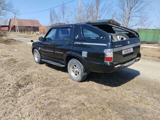 2005 SsangYong Musso Sports I Рестайлинг, чёрный, 470000 рублей, вид 5