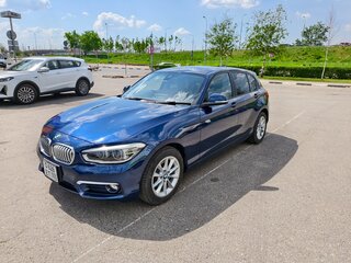 2015 BMW 1 серии 118i II (F20/F21) Рестайлинг, синий, 1400000 рублей, вид 1
