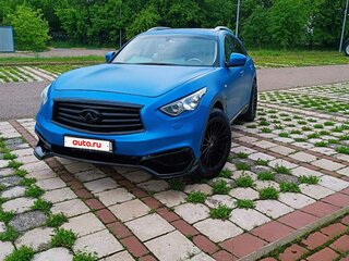 2012 Infiniti FX30d II (S51) Рестайлинг, синий, 2260000 рублей, вид 5