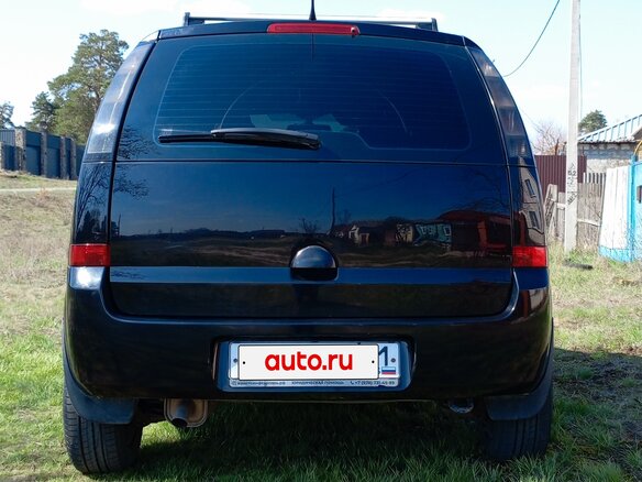 2008 Opel Meriva A Рестайлинг, чёрный, 480000 рублей - вид 7