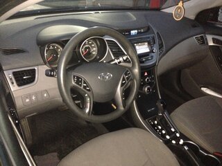2014 Hyundai Elantra V (MD) Рестайлинг, чёрный, 1270000 рублей, вид 4