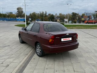 2007 Chevrolet Lanos I, красный, 195000 рублей, вид 4