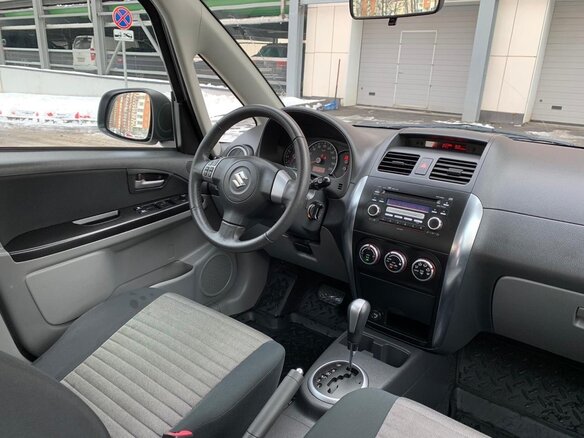 2010 Suzuki SX4 I (Classic) Рестайлинг, серый - вид 9