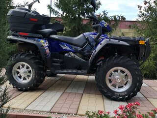 2008 Polaris Sportsman 800, синий, 577000 рублей, вид 4