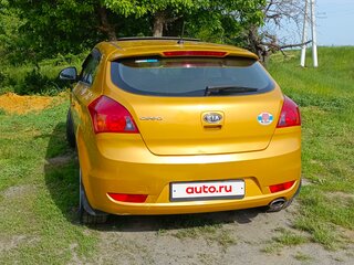2008 Kia Ceed I, жёлтый, 578000 рублей, вид 5