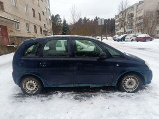 2008 Opel Meriva A Рестайлинг, синий, 270000 рублей, вид 3