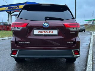 2018 Toyota Highlander III (XU50) Рестайлинг, красный, 3450000 рублей, вид 4