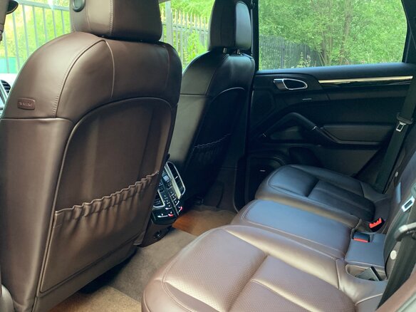 2012 Porsche Cayenne S II (958), синий, 3300000 рублей - вид 15