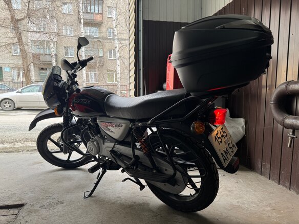 2021 Bajaj Boxer BM 150X, чёрный, 140000 рублей - вид 8