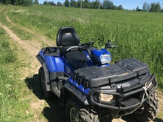 2012 Polaris Sportsman 850, синий, 800000 рублей, вид 3