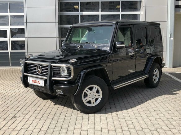 2001 Mercedes-Benz G-Класс 500 II (W463), чёрный - вид 4