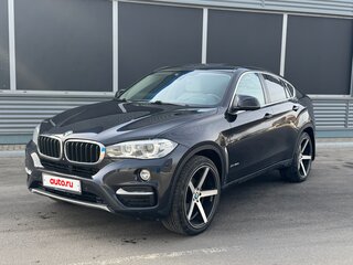 2017 BMW X6 30d II (F16), синий, 4120000 рублей, вид 1