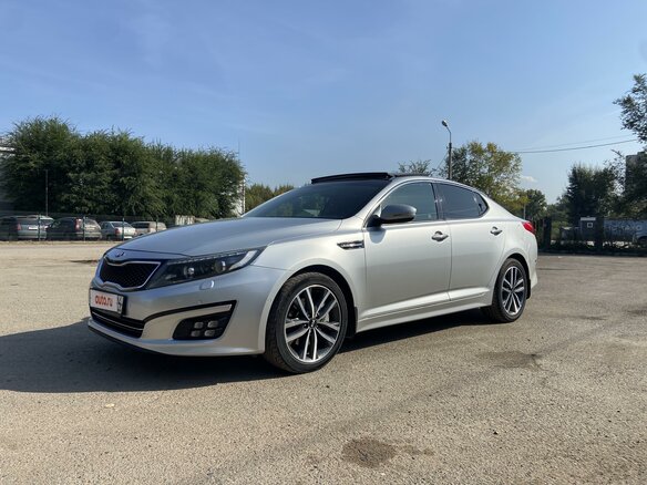2013 Kia Optima III Рестайлинг, серый, 1530000 рублей