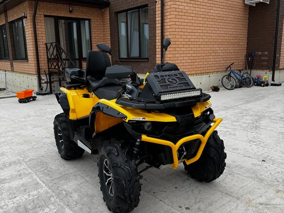 2020 Stels ATV-850 Guepard Trophy, жёлтый, 900000 рублей - вид 14