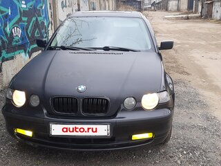 2003 BMW 3 серии Compact 316i IV (E46) Рестайлинг, чёрный, 408000 рублей, вид 3