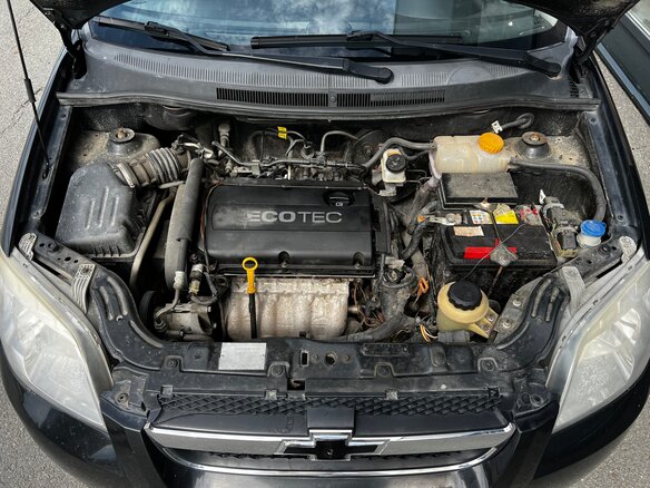2010 Chevrolet Aveo I Рестайлинг, чёрный, 550000 рублей - вид 12