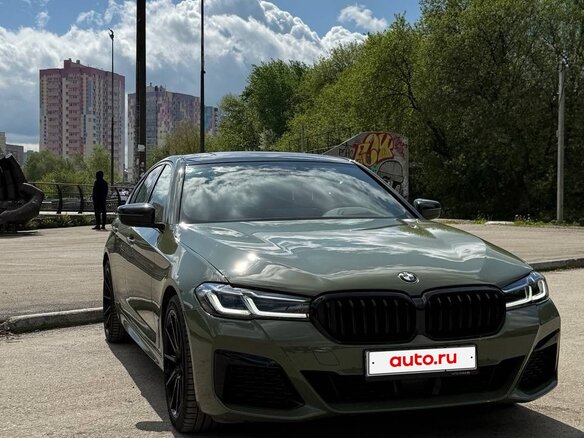 2021 BMW 5 серии 530d xDrive VII (G30/G31/G38) Рестайлинг, чёрный, 7490000 рублей - вид 7