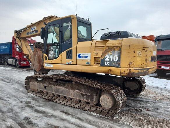 2006 Komatsu PC210, жёлтый - вид 5