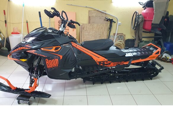 2019 BRP Lynx BoonDocker 850, чёрный