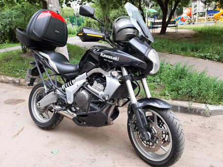 2007 Kawasaki Versys 650, чёрный, 395000 рублей, вид 1