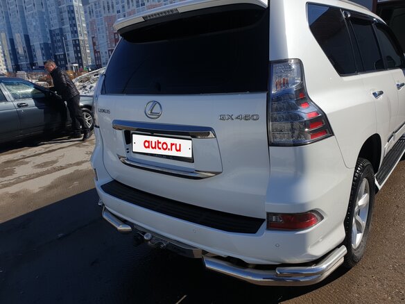 2014 Lexus GX 460 II Рестайлинг, белый, 4600000 рублей - вид 4