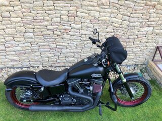 2015 Harley-Davidson Street Bob, чёрный, 1050180 рублей, вид 3
