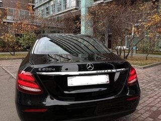 2019 Mercedes-Benz E-Класс 200 d V (W213, S213, C238), чёрный, 2850000 рублей, вид 5