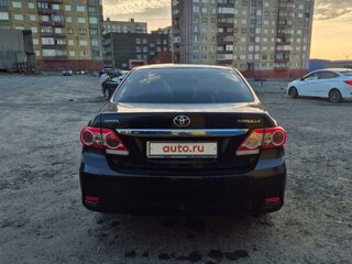 2012 Toyota Corolla X (E140, E150) Рестайлинг, чёрный, 1300000 рублей, вид 2